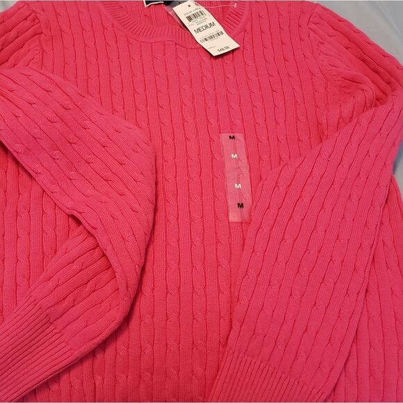 Karen Scott Ribbed Crew Neck Sweater NEW - Picture 4 of 10